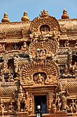 The great Chola temples of Tamil Nadu - The Brihadishwara Temple of Thanjavur. The second (inner) entrance gopura. 